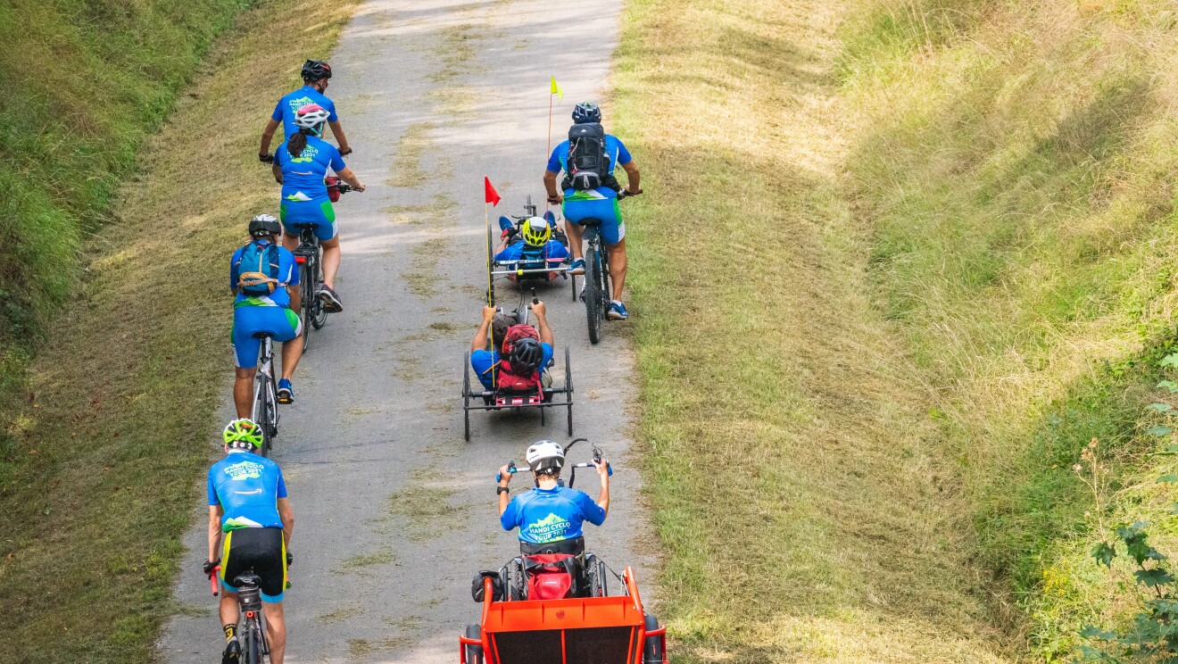 Photos from the Handi-Cyclo Bike Tour in France
