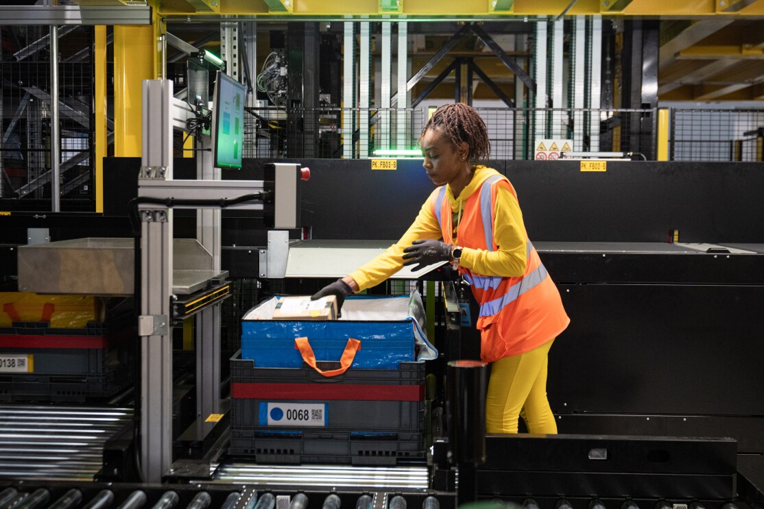 ZancaSort in Aktion in Verteilzentren.