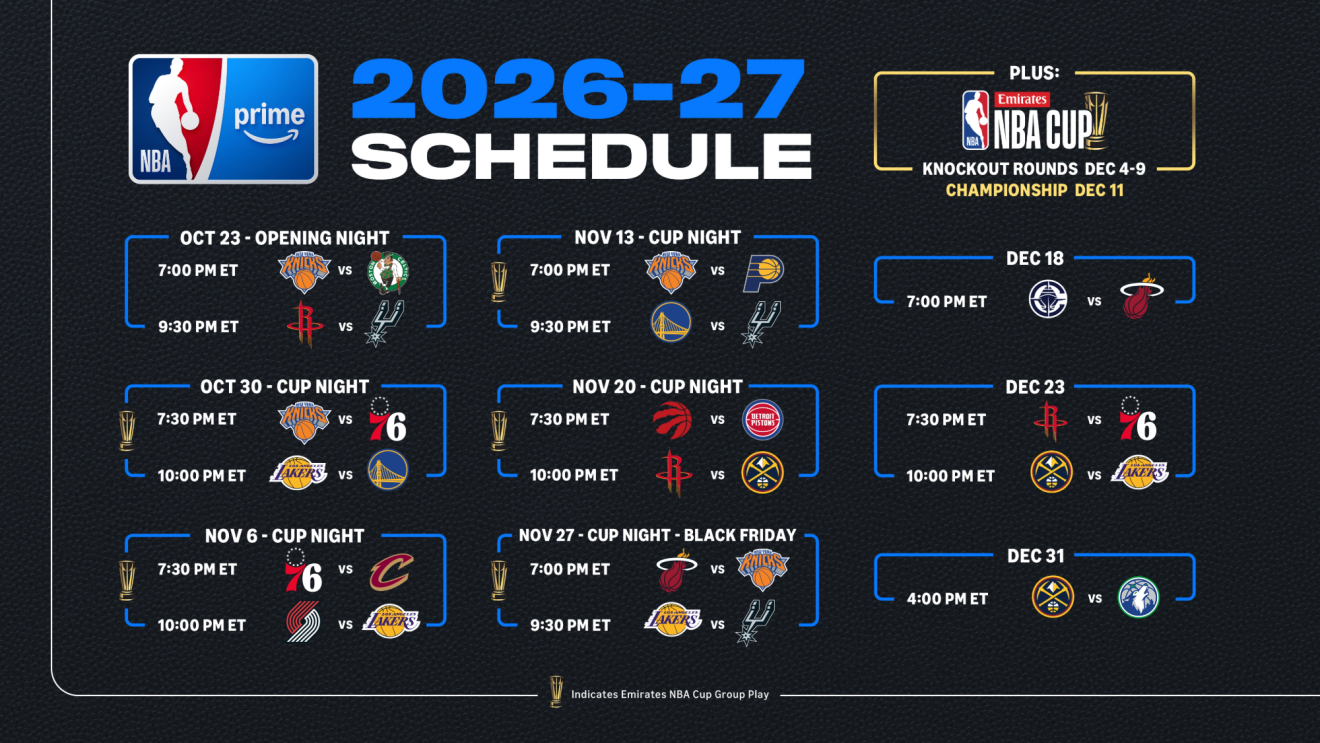 How to watch the 2026-27 NBA season on Prime Video