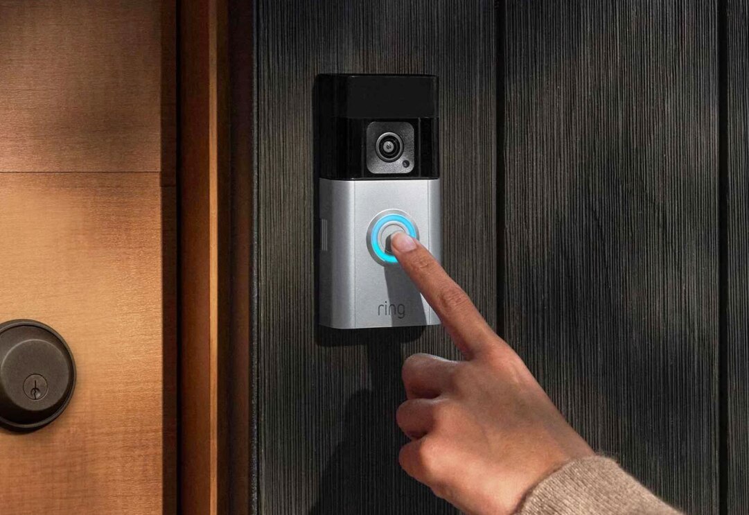 An image of Amazon's Ring Battery Doorbell Pro.