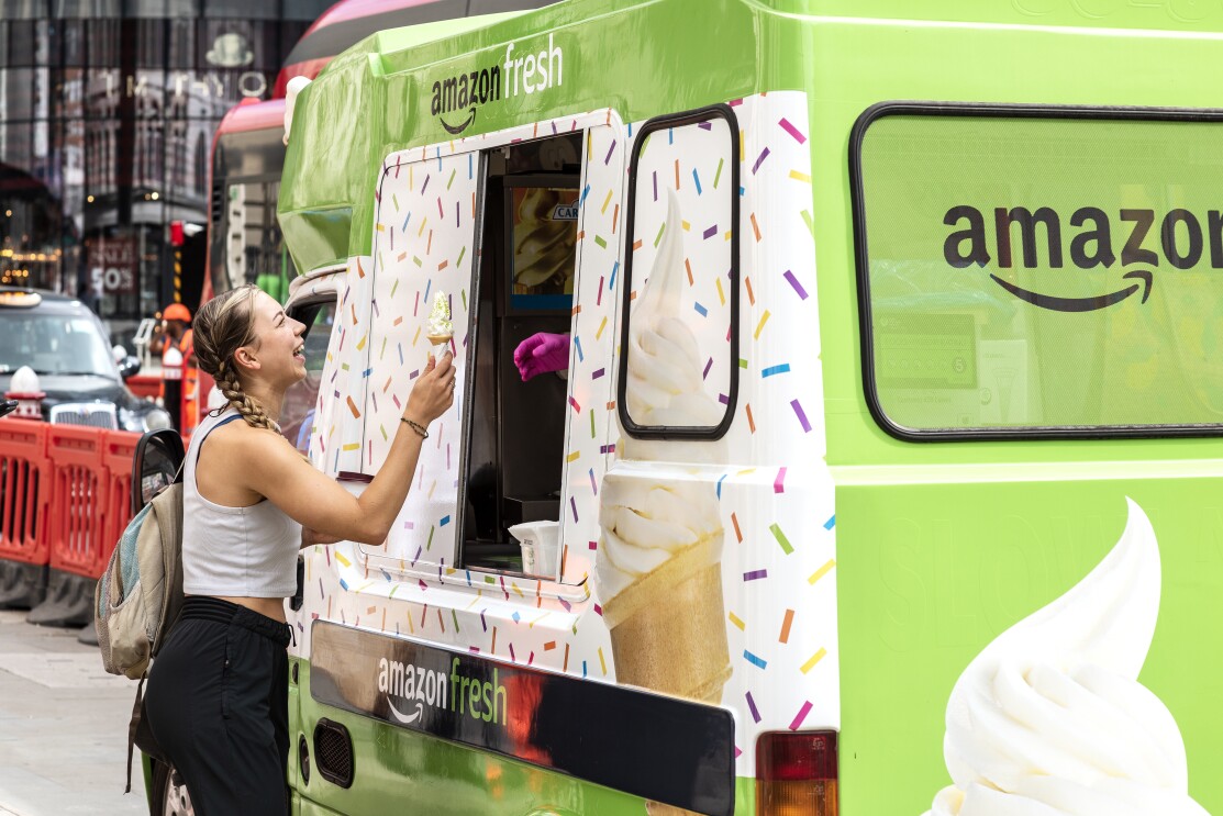 Ice cream van amazon fresh