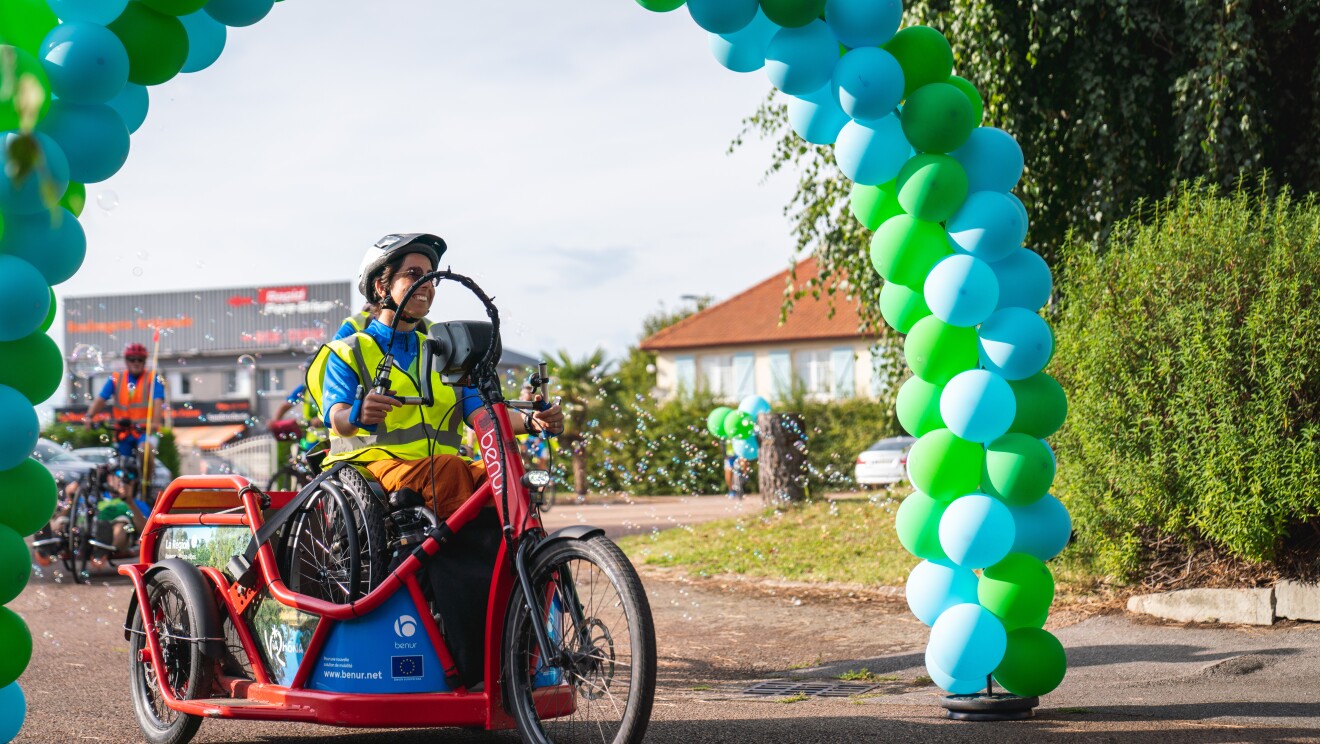 Photos from the Handi-Cyclo Bike Tour in France
