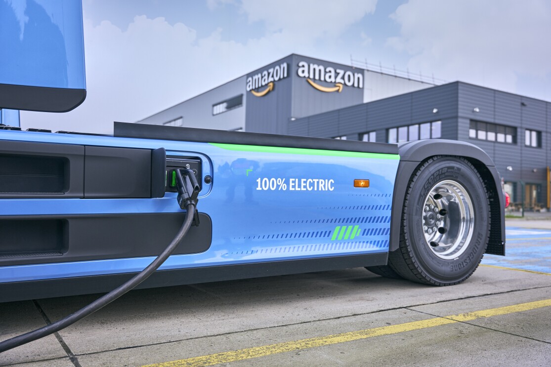 Camiones eléctricos Amazon