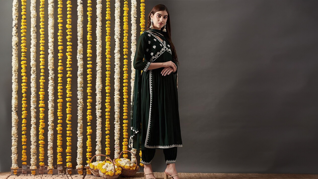 Alia-cut kurtas on Amazon