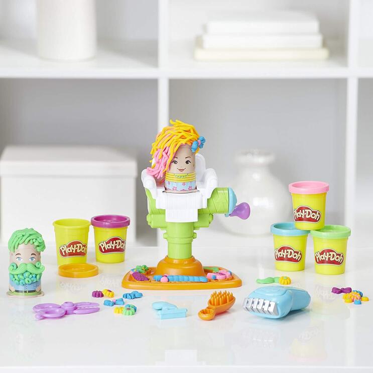 Abbildung der Play-Doh Freddy Friseur Knete von Hasbro, erhältlich auf Amazon.de.