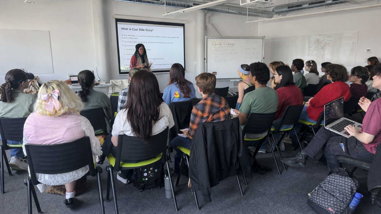 Amazon Literary Partnership - East Side Story workshop for students