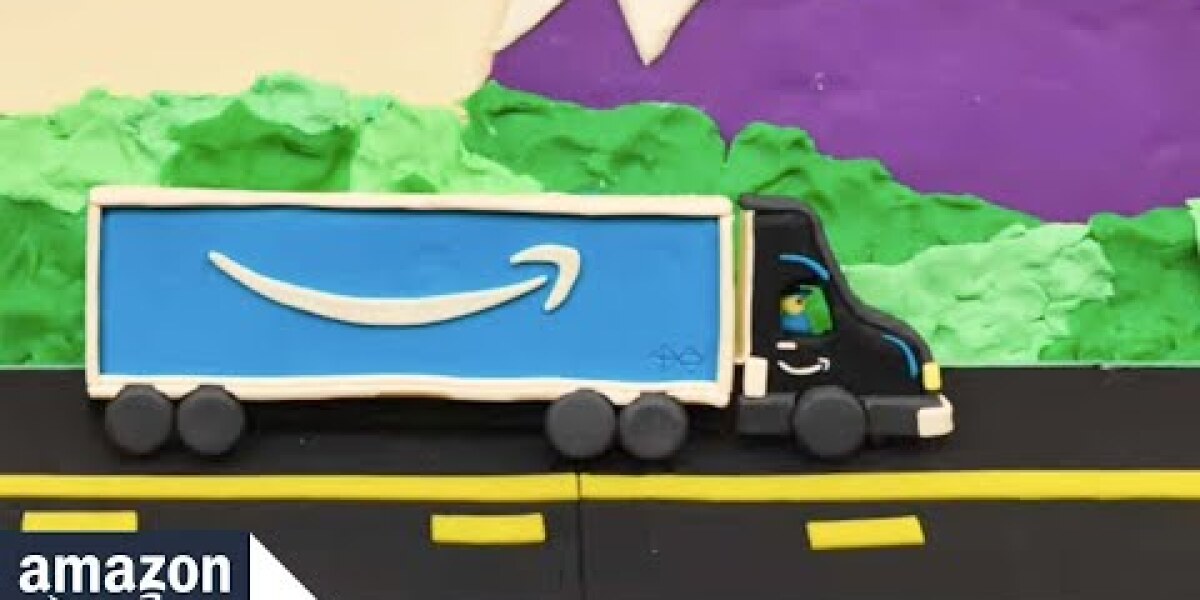 How do Amazon packages get delivered Watch claymation video