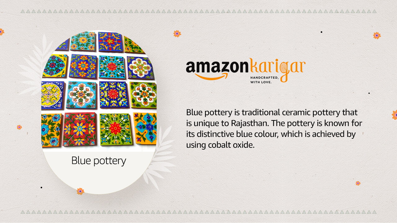 Amazon Karigar: Blue Pottery