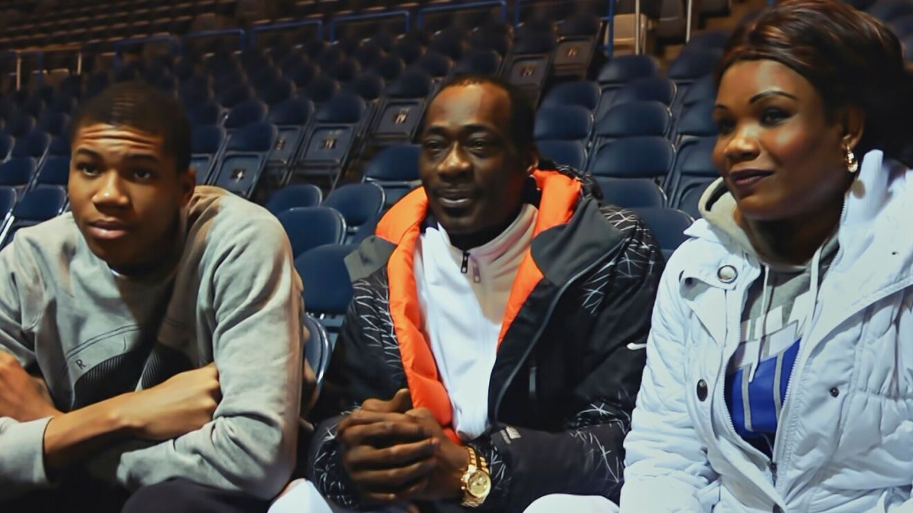 Image stills from Prime Video documentary 'Giannis: The Marvelous Journey'