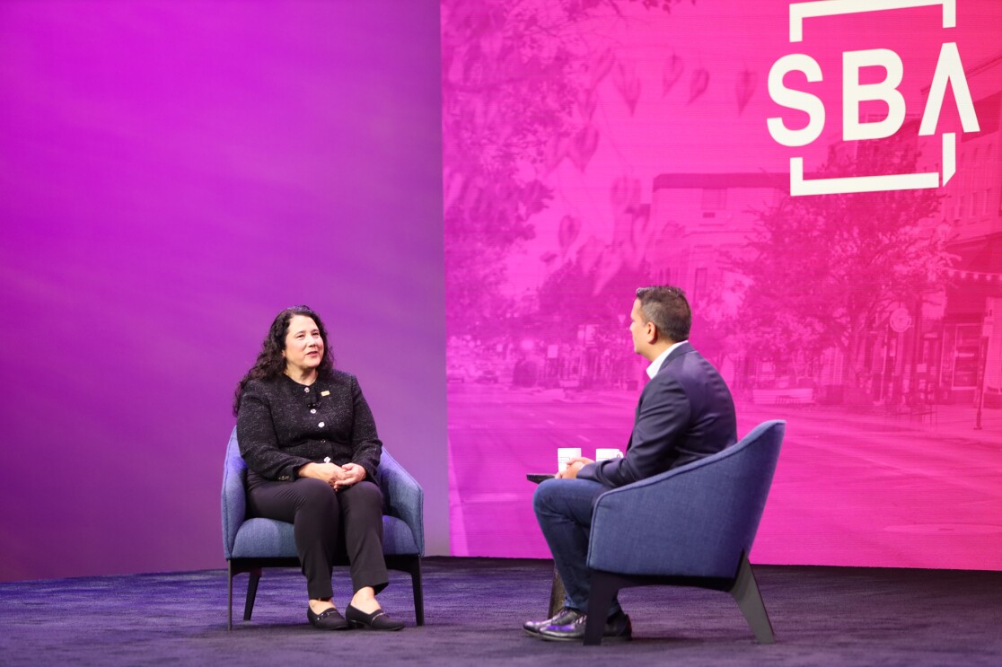 Speaker from Amazon Accelerate 2021 seller conference 