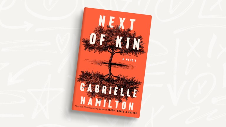 Amazon's best books of 2025: Book cover of 'Next of Kin' memoir by Gabrielle Hamilton on orange background