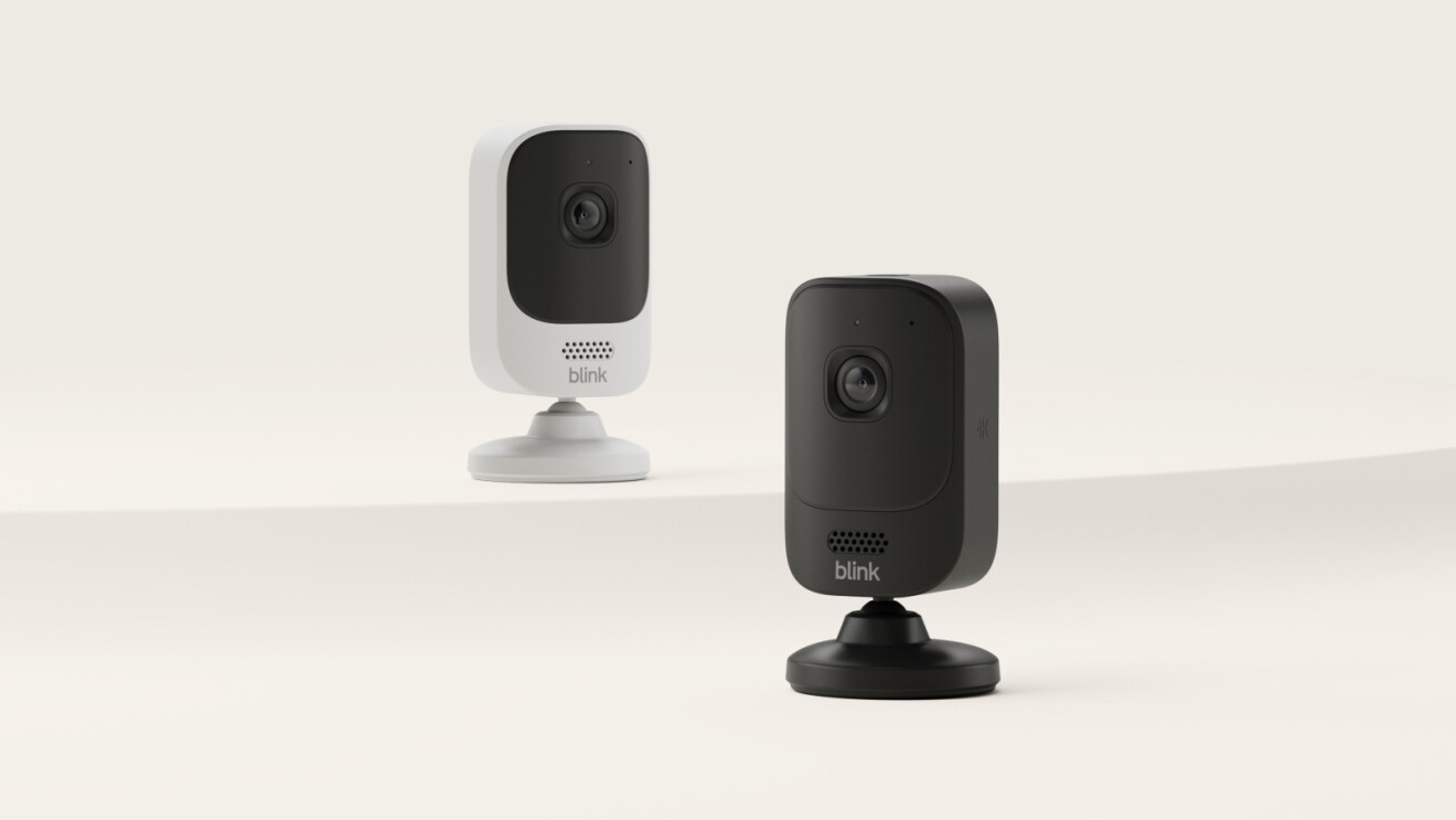 Two Blink Mini 4K+ cameras