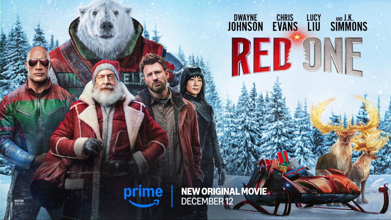 Red one on Prime Video