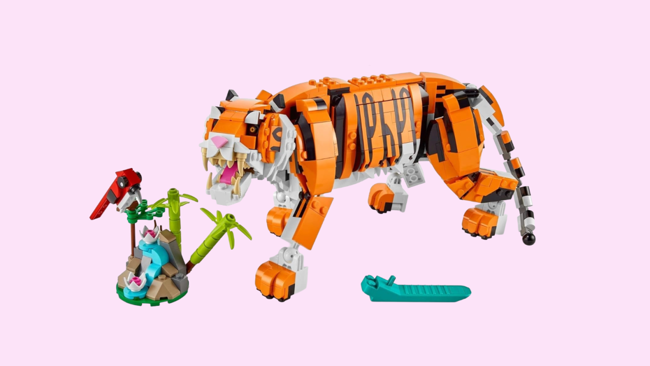Lego Tiger on sale as part of amazon spring deal days 2026