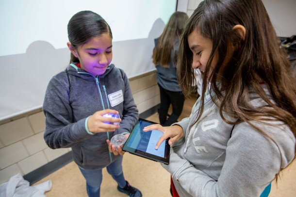 Cleveland, Ohio STEM workshop at Amazon fulfillment center