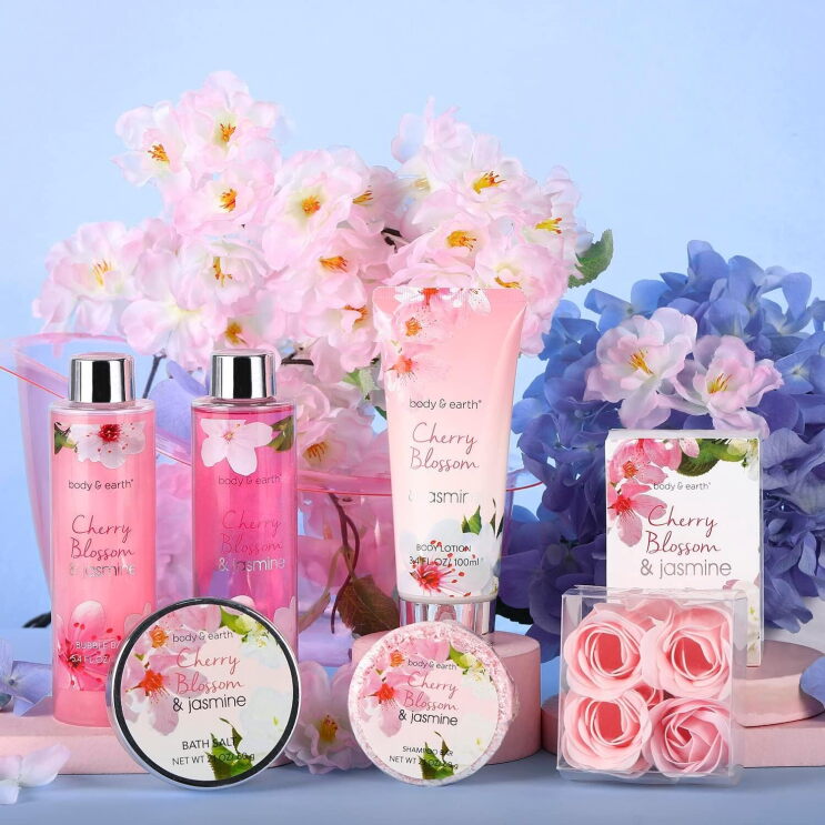 Body & Earth Cherry Blossom and Jasmine