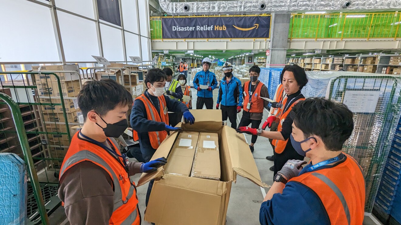 Amazonを通じた能登半島地震の被災地支援