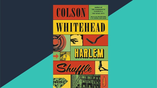 一本书的封面照片,哈莱姆洗牌。