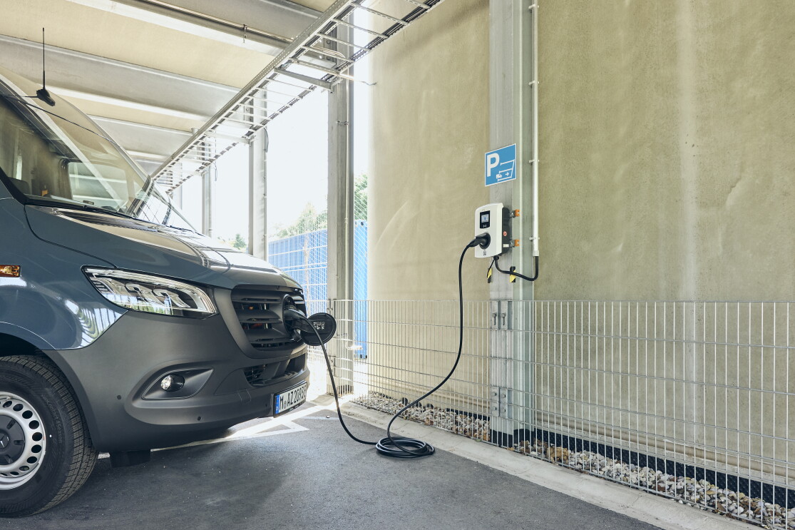 Der eSprinter fährt zu 100% elektrisch