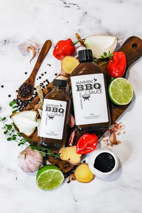 Jammin' Jerk BBQ sauces