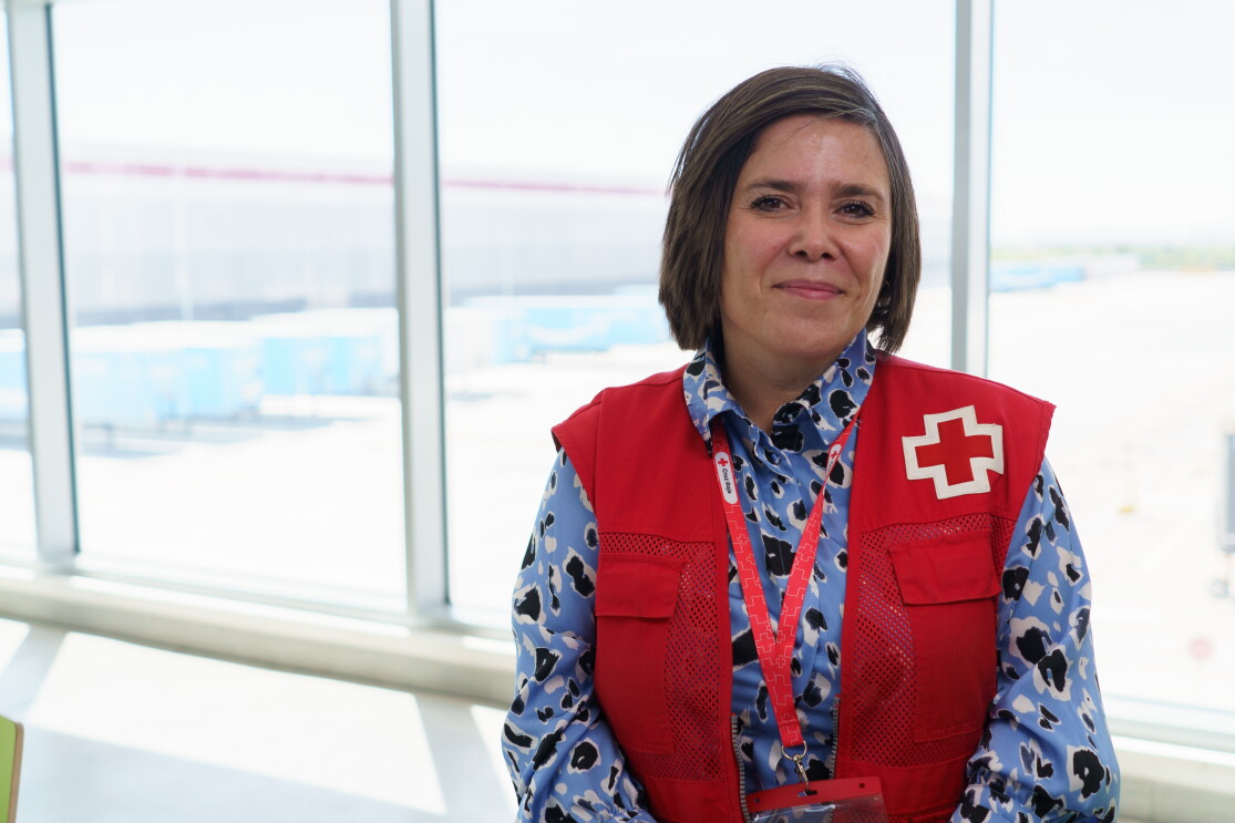 Ana Torres, trabajadora social de Cruz Roja Toledo.