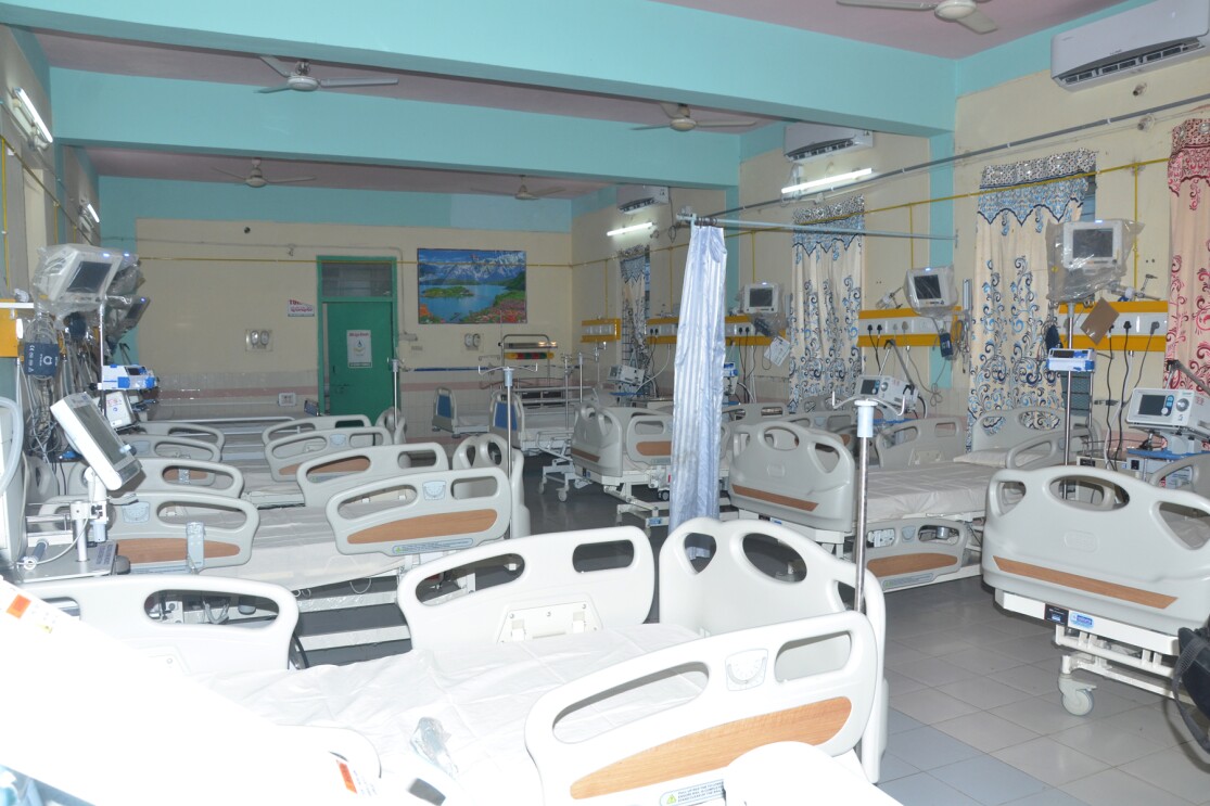 ICU at Kondapur by set up by AWS