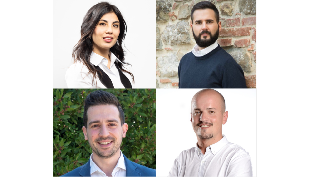 4 photographs of SMBs representatives