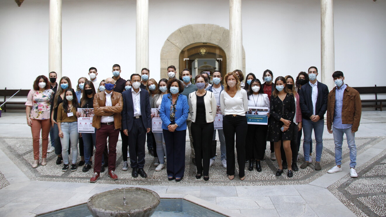 Photos from Granada University Free AWS re/Start Cloud Skills