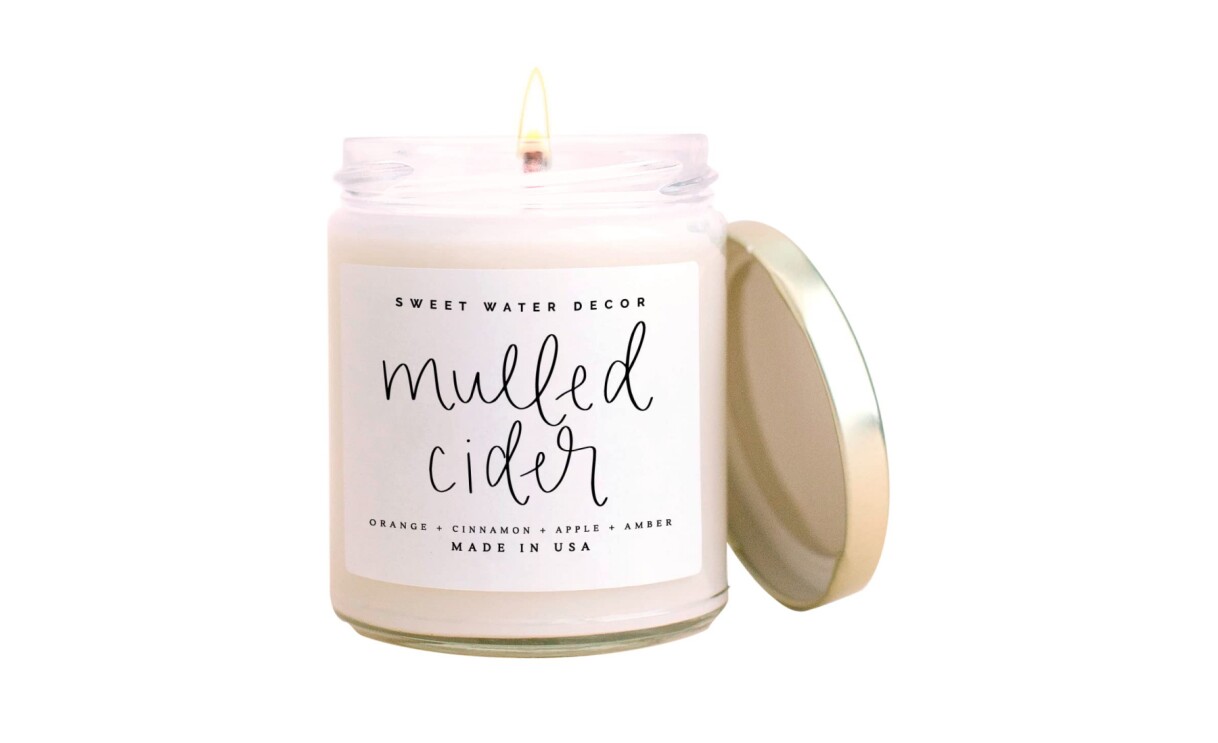 Sweet Water Decor Mulled Cider Candle