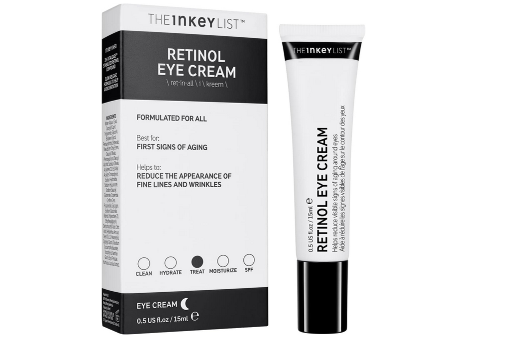 inkey list retinol eye cream