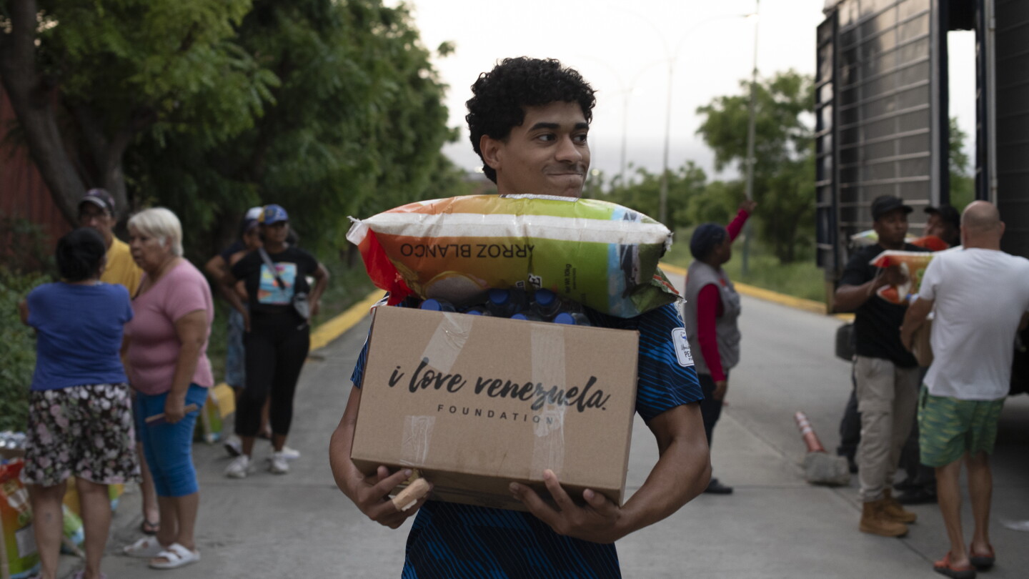Venezuela donations from Amazon in support of the recent earthquakes