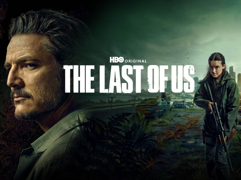 Ein Poster von der Serie "The Last of Us"