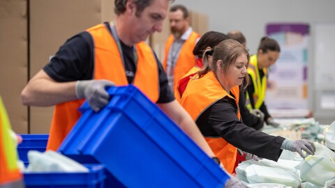 Disaster Relief Hub in Australia