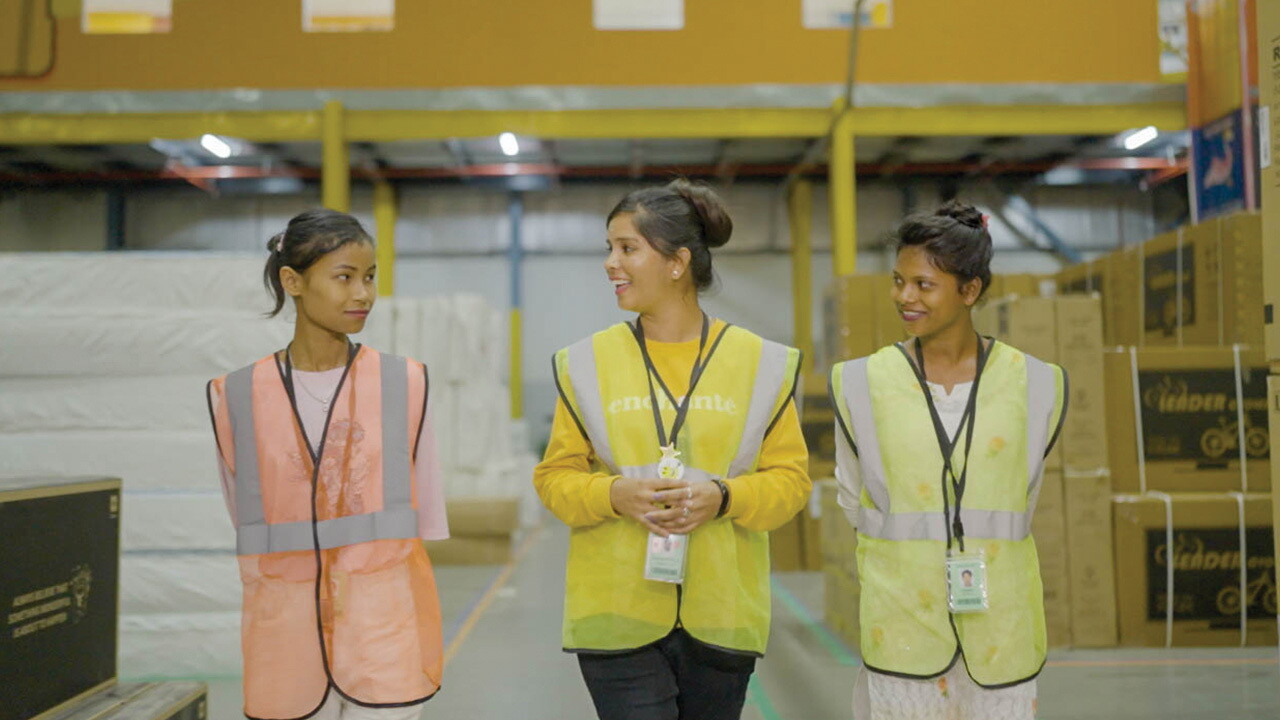 Meet Akshata – Forklift operator at Amazon Fulfilment Center