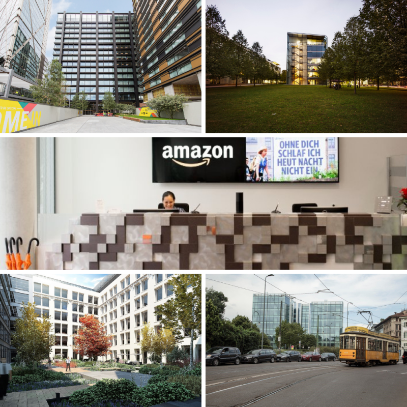 Offices across EUrope - collage