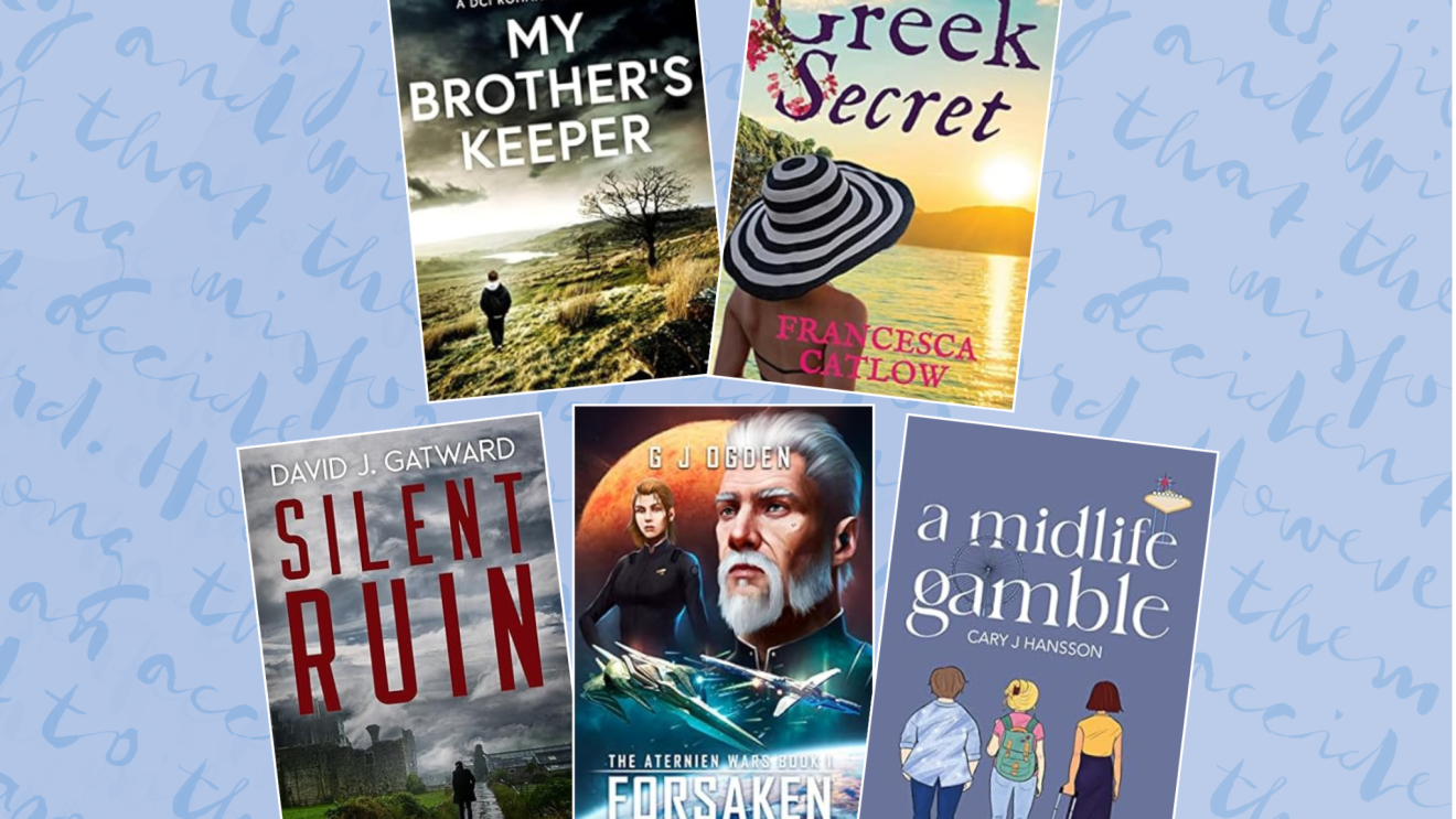 The five books shortlisted for the Kindle Storyteller Award 2023
