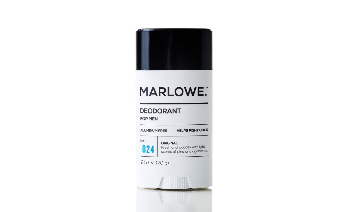 A photo of men's deodorant made by Marlowee.