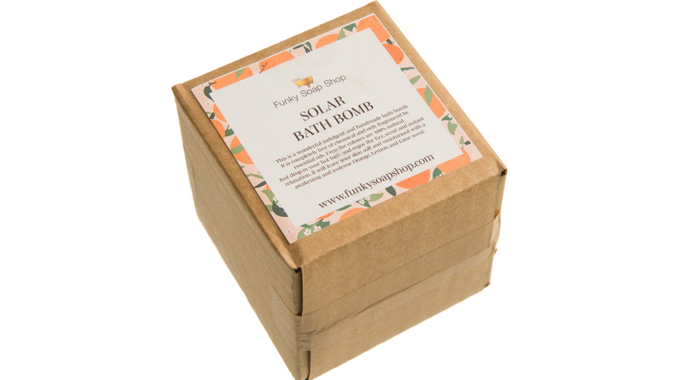 Amazon Handmade Pocket Money Range, Funky Soap Shop bath bomb