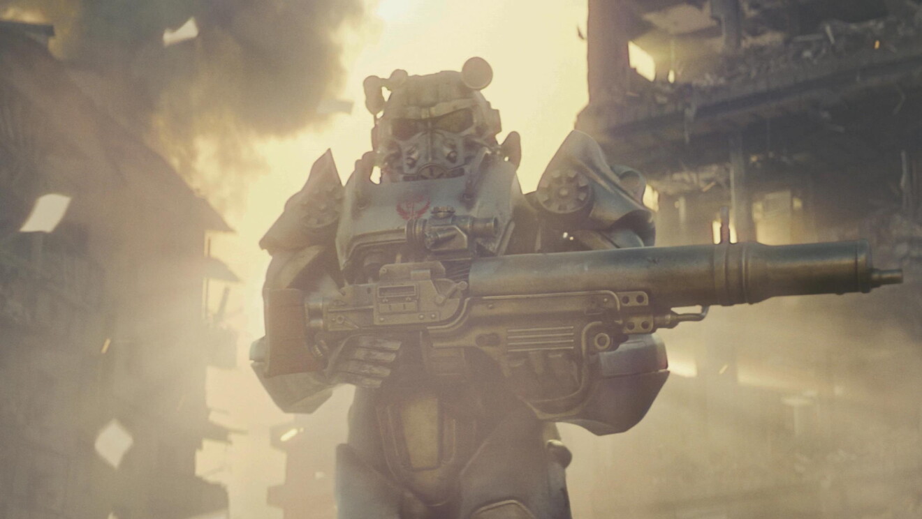 Cena de Fallout, que estreia em abril no Prime Video