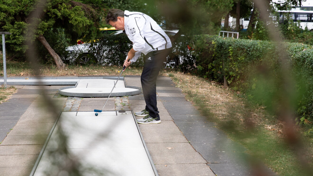 Minigolfer
