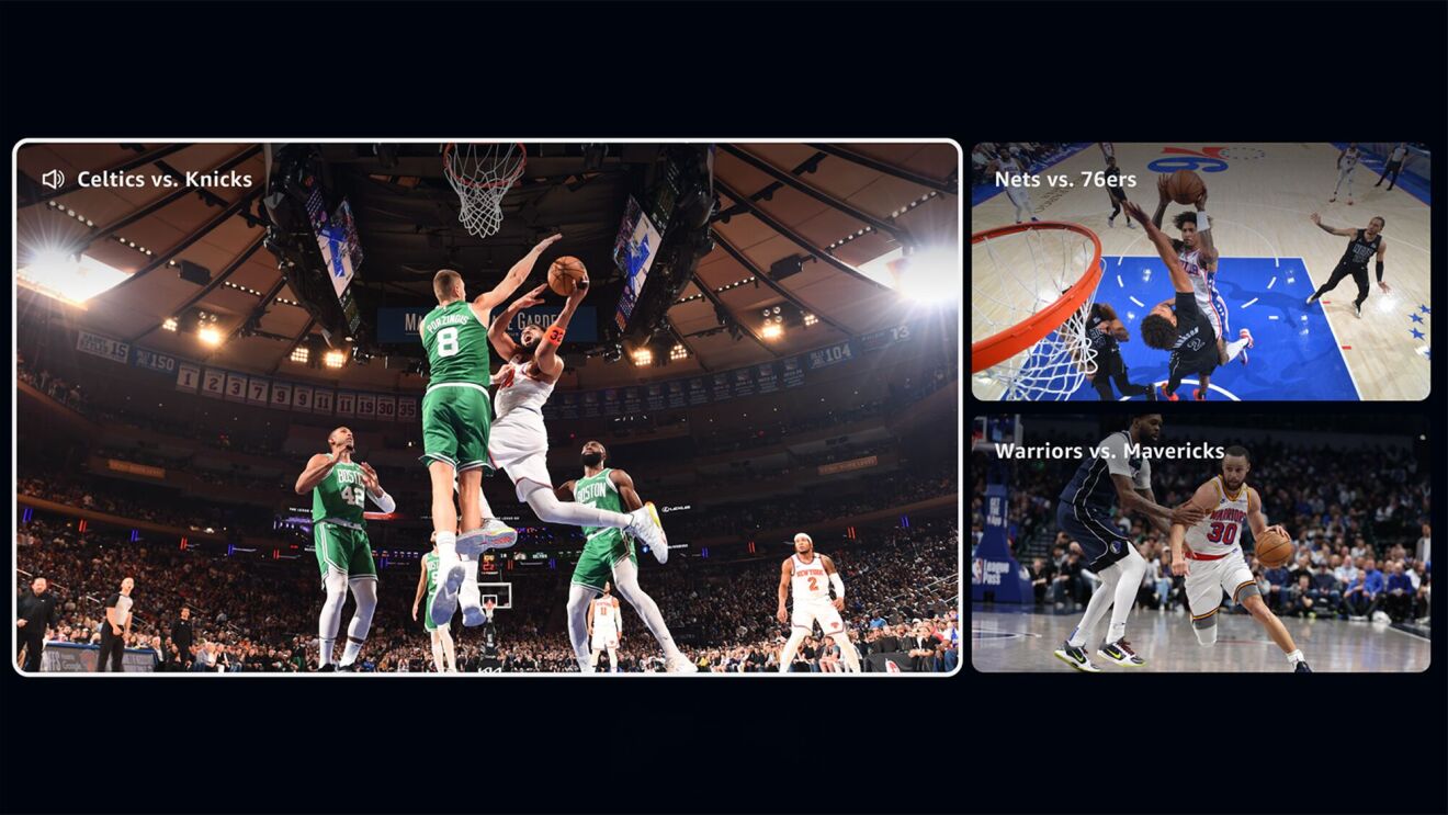Photo of three NBA games to watch on Prime Video with Multiview.