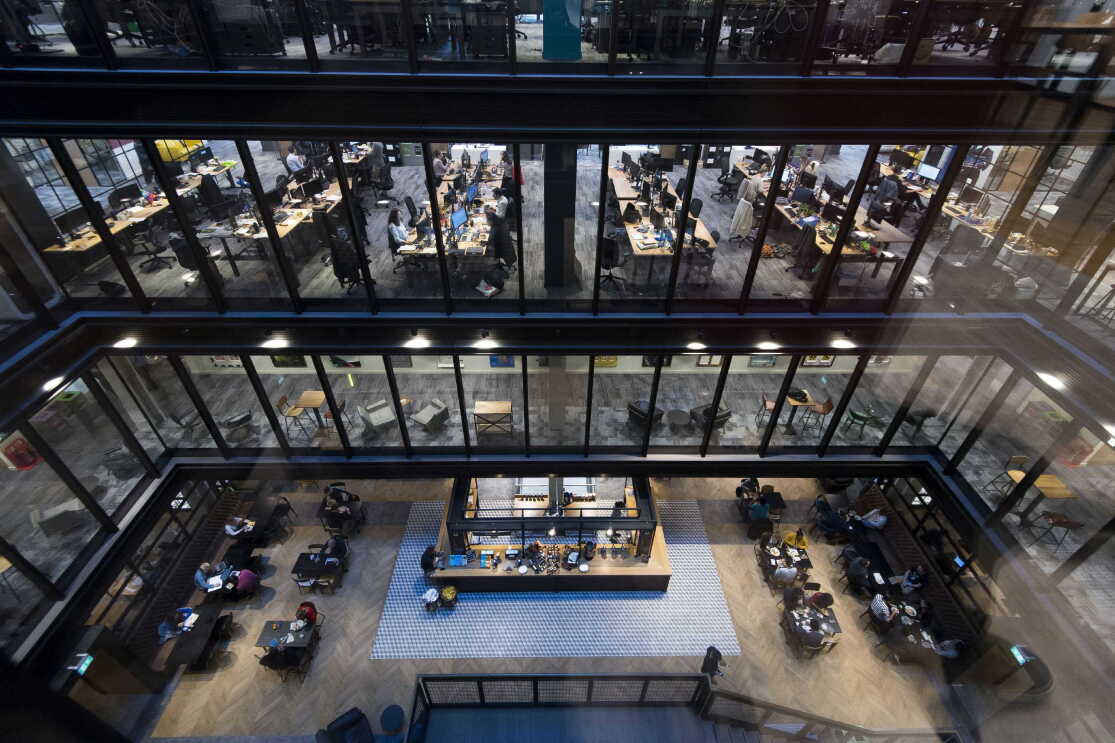 Inside our UK head office in Shoreditch, East London