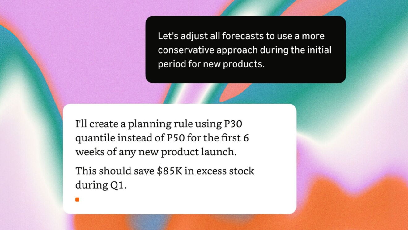 New product launch planning rule using P30 quantile to minimize excess inventory by $85K in first quarter