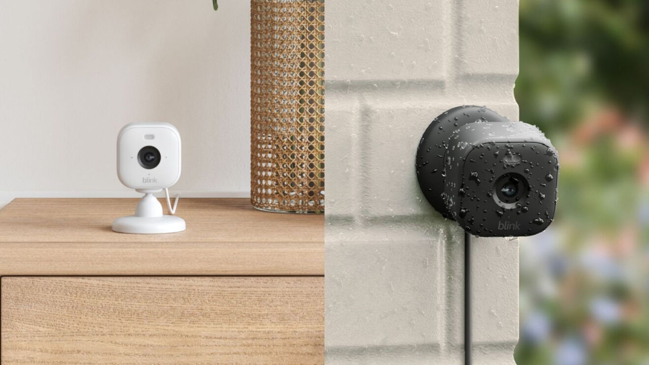 Blink Mini 2 white plug-in Indoor and outdoor camera