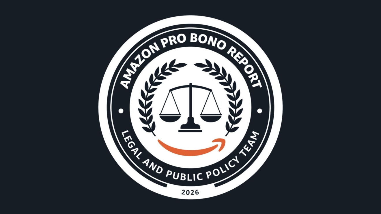 Amazon's pro bono program surpasses 90,000 hours of free legal service across six continents
