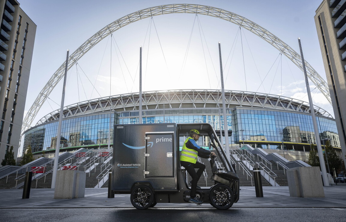 Amazon expands electric cargo bike deliveries in Manchester and London