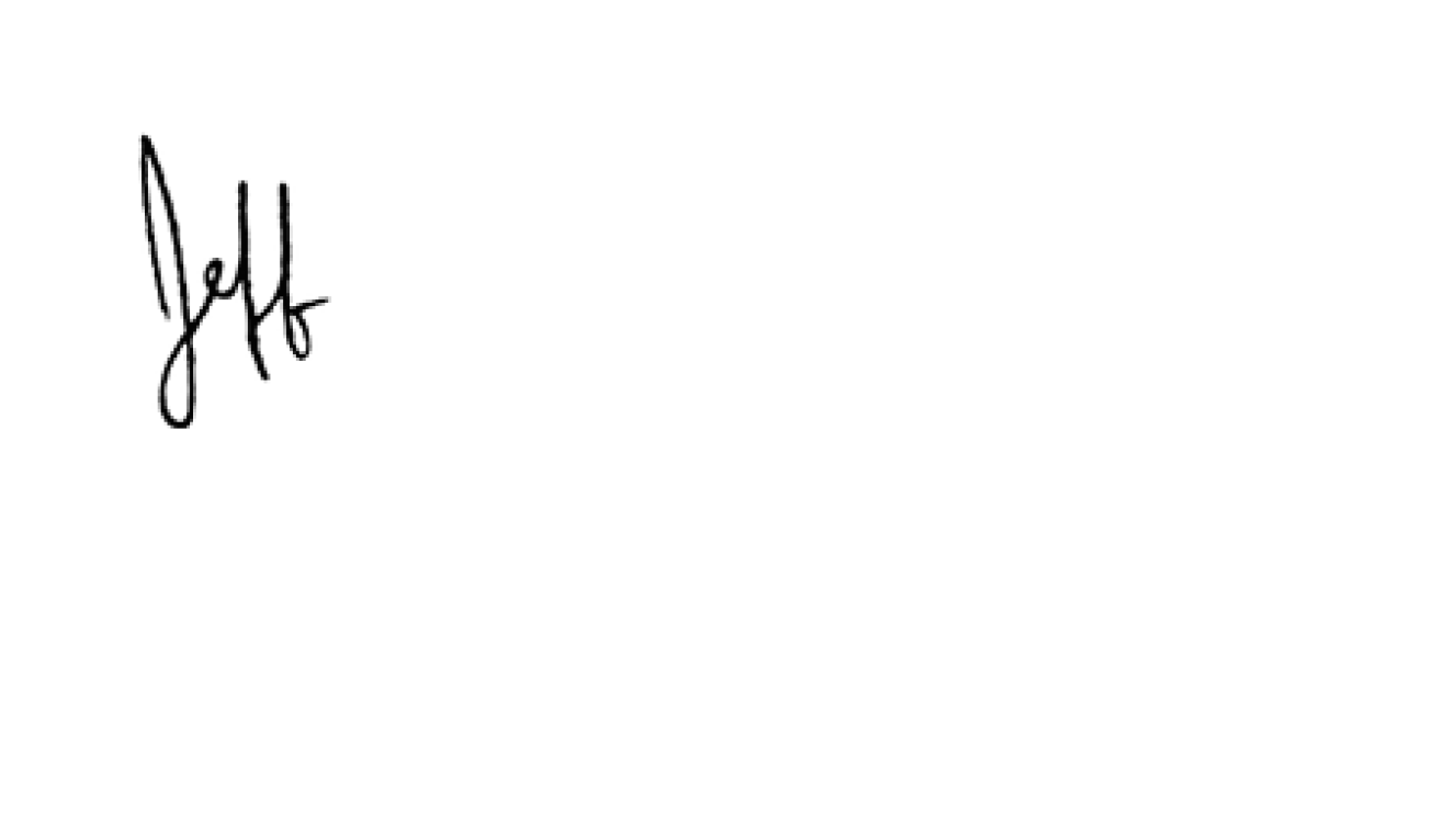 Jeff Bezos Signature