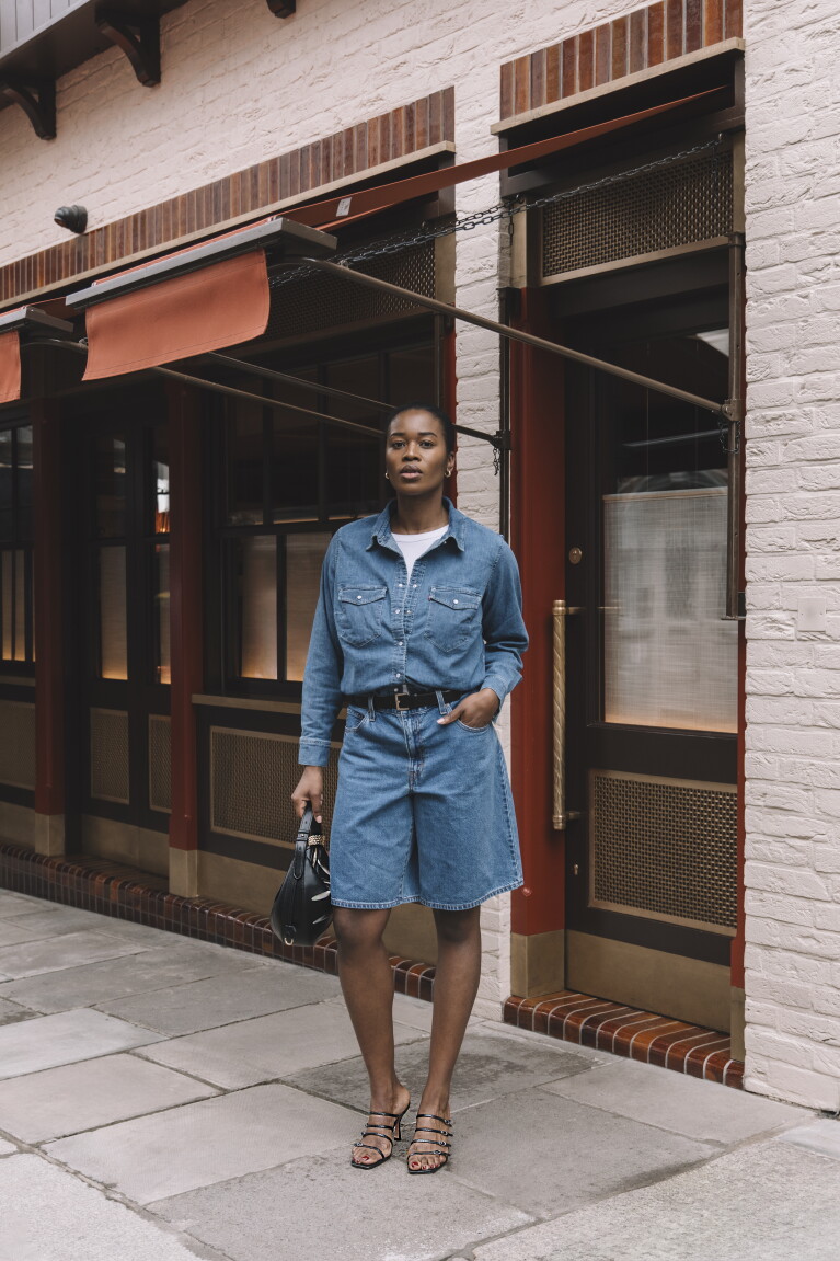 British Influencer Marilyn NL in partnership with Amazon Fashion Spring/Summer 2024 Influencer-Edits