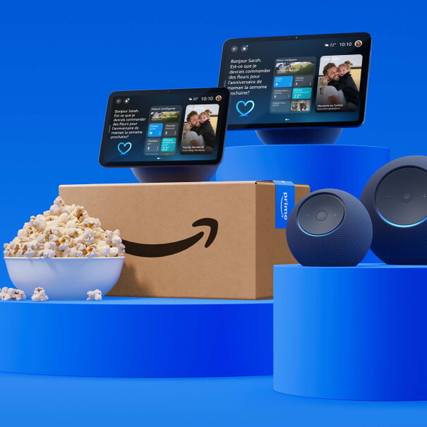 Amazon boxes and devices
