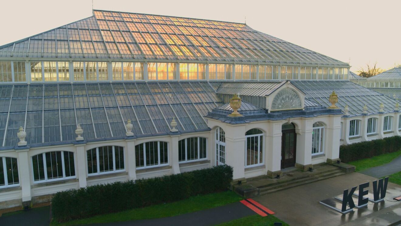 A scene from "Monumental: Ellie Goulding at Kew Gardens."